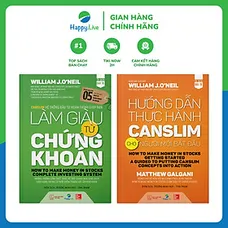 Bộ sách Làm Giàu Từ Chứng Khoán (How To Make Money In Stock) phiên bản mới + Hướng Dẫn Thực Hành CAN