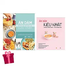 Combo Ăn dặm kiểu Nhật, Ăn dặm không phải cuộc chiến (Kèm thực đơn và hướng dẫn ăn dặm trong nội dun